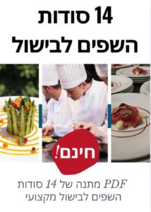 מדריך 14 סודות השפים