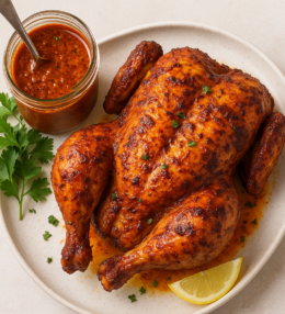 מתכון עוף שלם צלוי בתנור